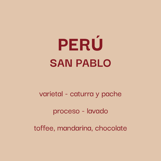 Perú San Pablo - Lavado
